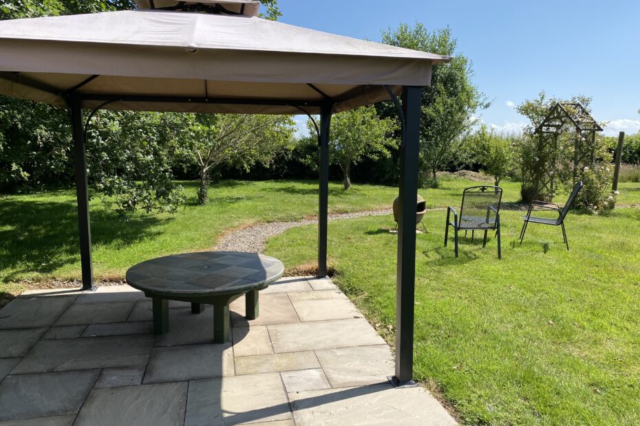 Bearwood Cabin Outdoor Seating