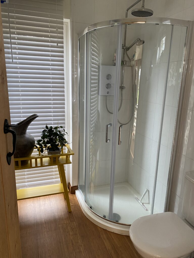 bearwood cabin shower room 1